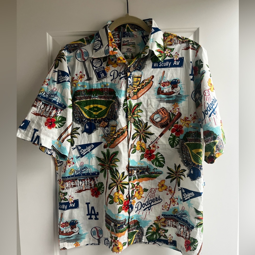 Reyn Spooner Dodgers Scenic Shirt